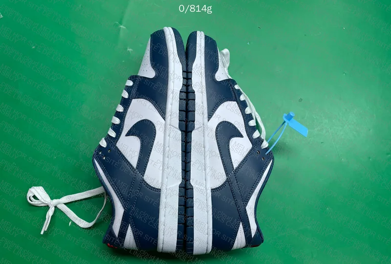 Nike Dunk Low White Navy 7