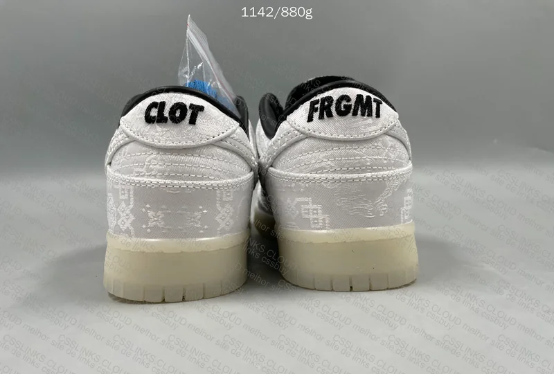 Nike Dunk Low x CLOT x Fragment 7