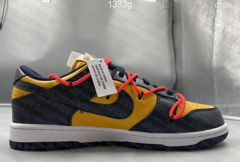 Nike Dunk Low x Off White Michigan