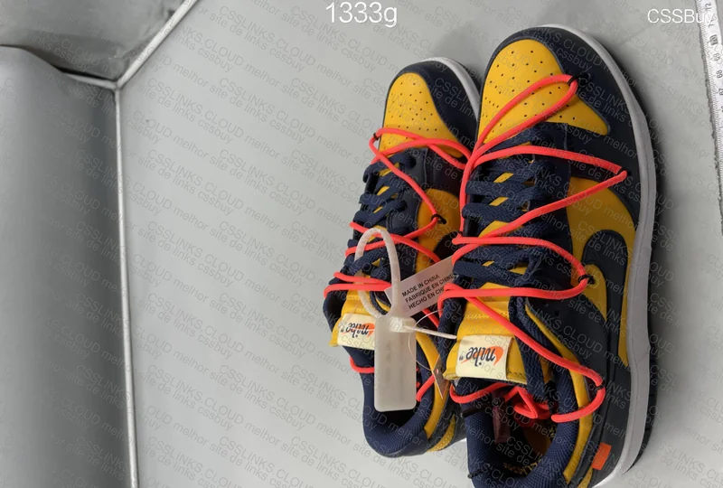 Nike Dunk Low x Off White Michigan 3