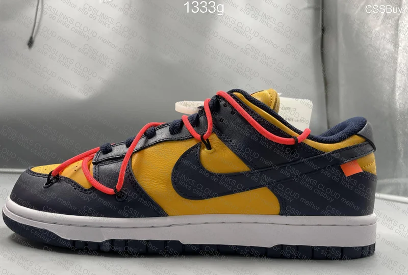 Nike Dunk Low x Off White Michigan 4