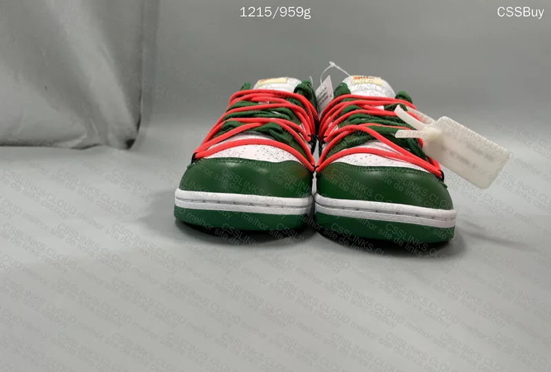 Nike Dunk Low X Off-White Pine Green 2