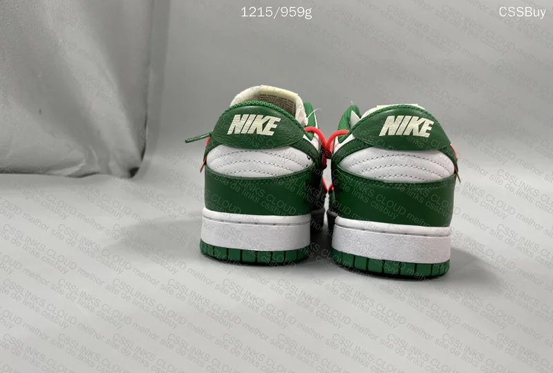 Nike Dunk Low X Off-White Pine Green 5