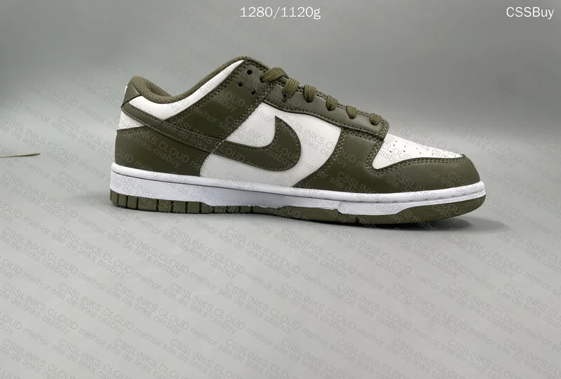 Nike Dunk Medium Olive (Rebarbas?) 6