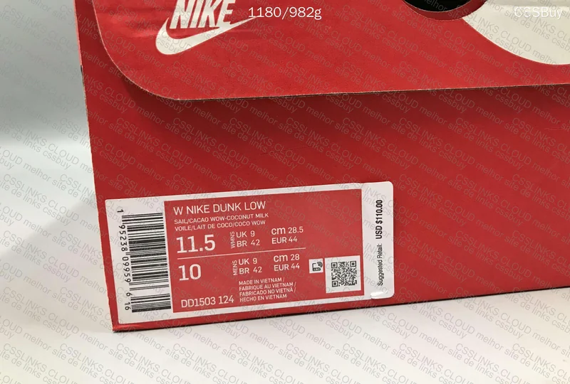 Nike Dunk Panda Cacao Wow 6