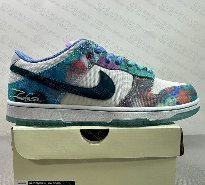 Nike Dunk SB Futura Labs- Bleached Acqua 5