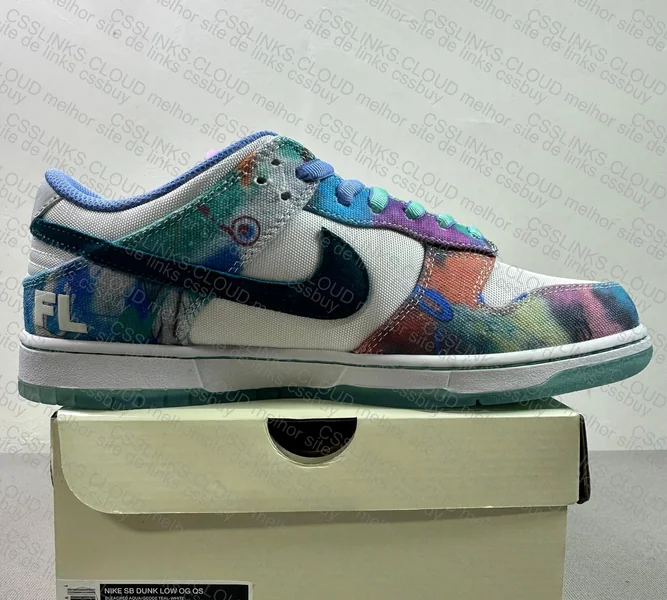 Nike Dunk SB Futura Labs- Bleached Acqua 7