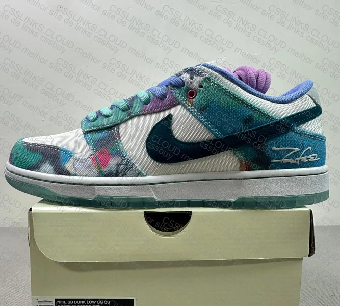 Nike Dunk SB Futura Labs- Bleached Acqua 8