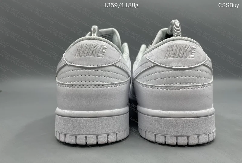 Nike Dunk All White 2