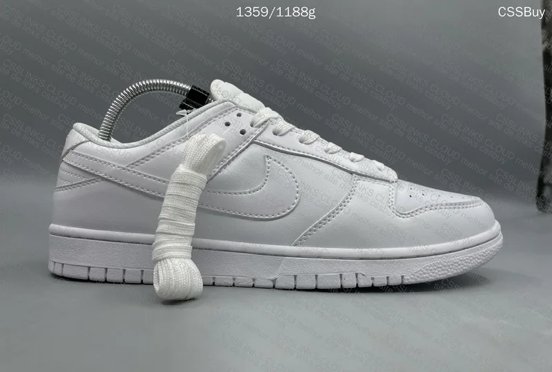 Nike Dunk All White 5