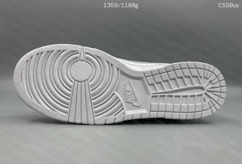 Nike Dunk All White 6