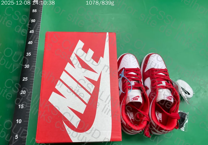 Nike dunk university red 3