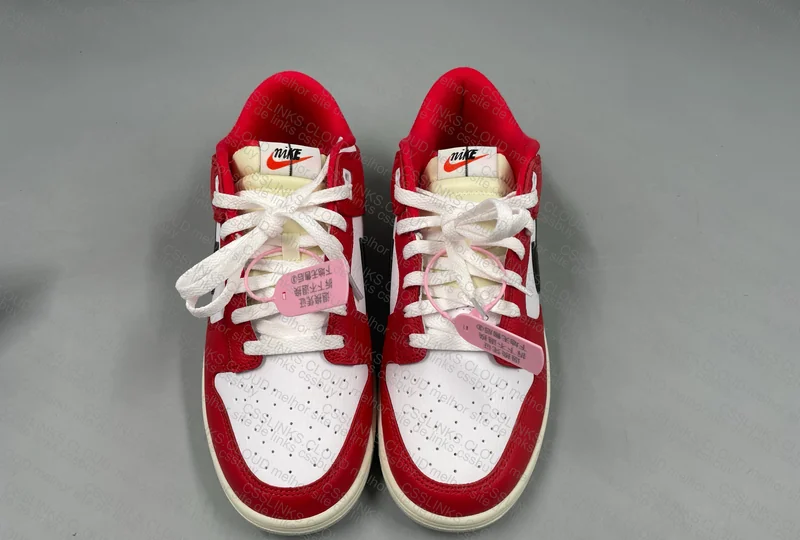 Nike dunk university red/black-light silver