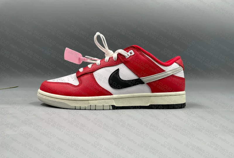 Nike dunk university red/black-light silver 4
