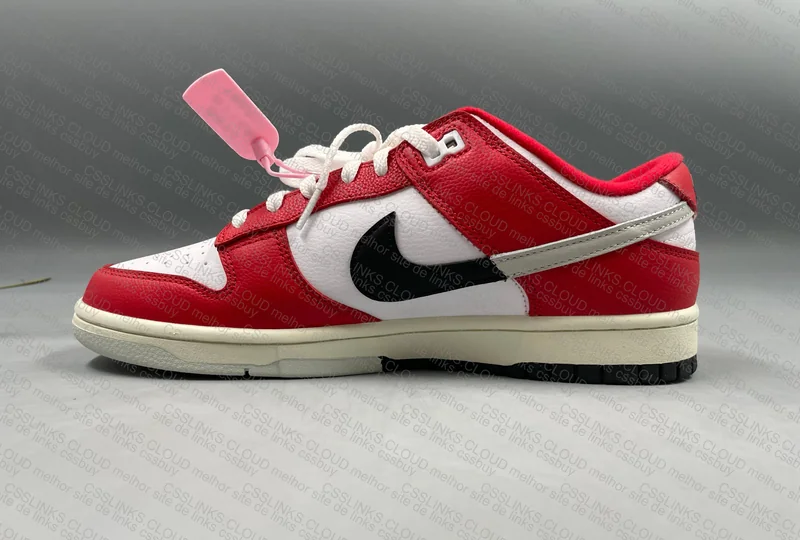 Nike dunk university red/black-light silver 7
