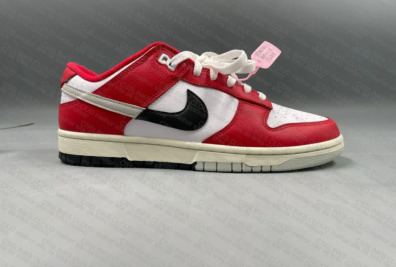 Nike dunk university red/black-light silver 8