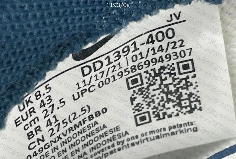 Nike Dunk Valerian Blue (AJUDA) 4