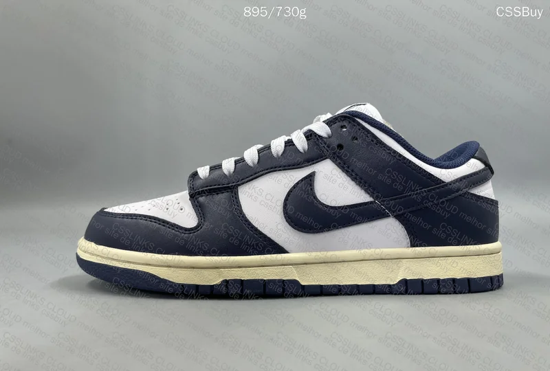 Nike Dunk Vintage Navy 4