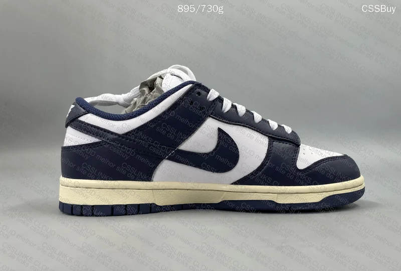 Nike Dunk Vintage Navy 5