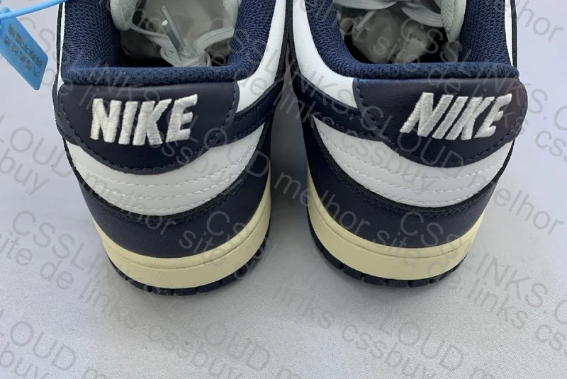 Nike dunk vintage navy 3