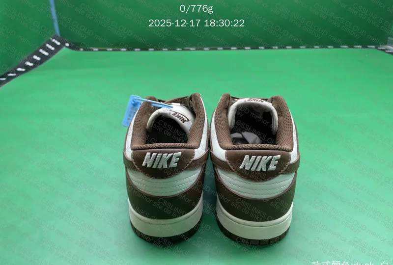 Nike Dunk White Brown Coffee 4