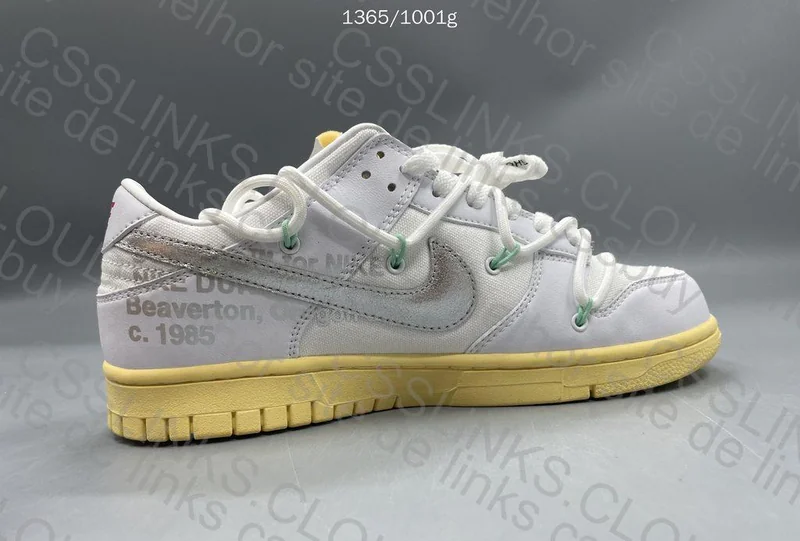 Nike dunk x off white