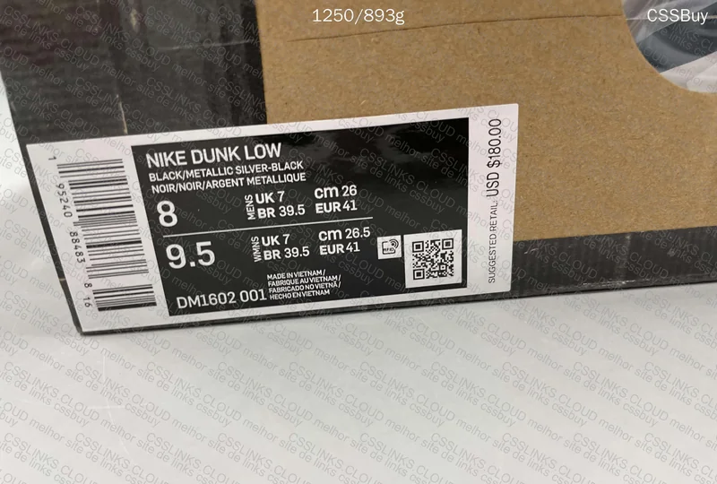 Nike dunk x Off White Lot 50/50 180 yuan 9