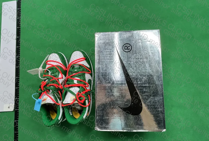 Nike Dunk x Off-White Pine Green (GL ou RL?)