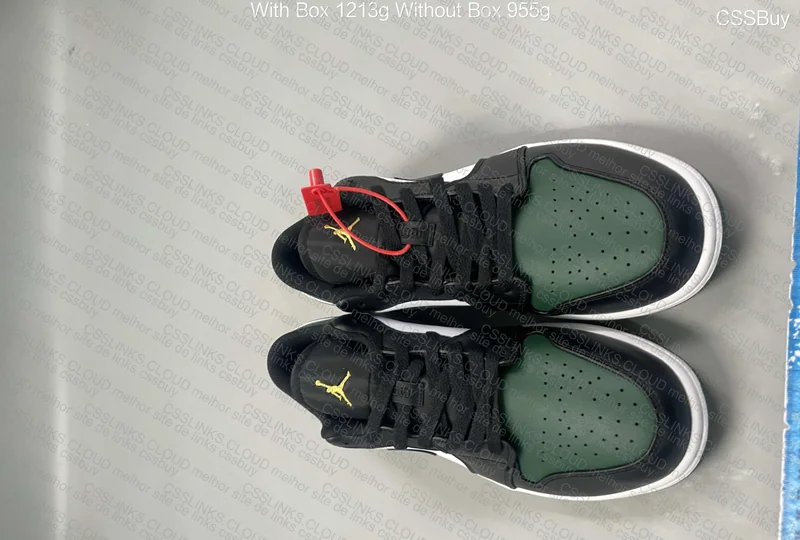 Nike Jordan 1 low green 2