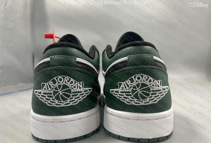 Nike Jordan 1 low green 3