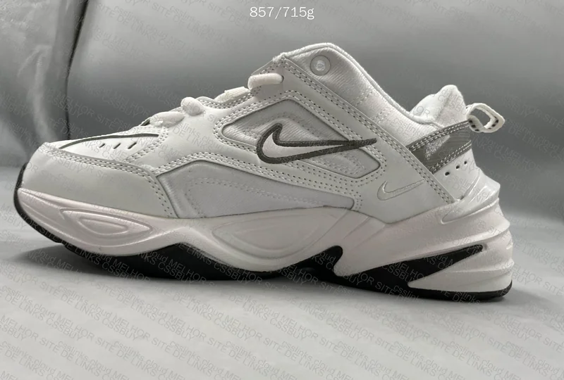 nike m2k tekno white grey 4