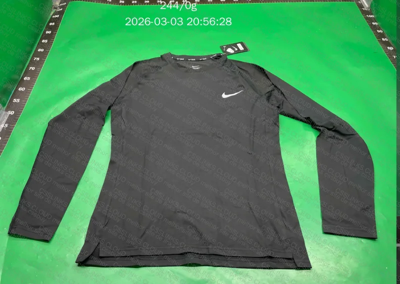 Nike manga longa dry-fit