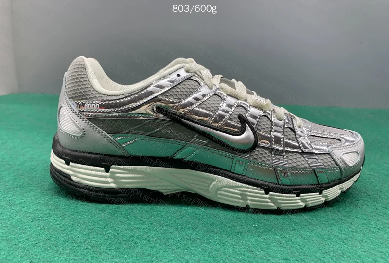 Nike P6000 Gray and Silver 4