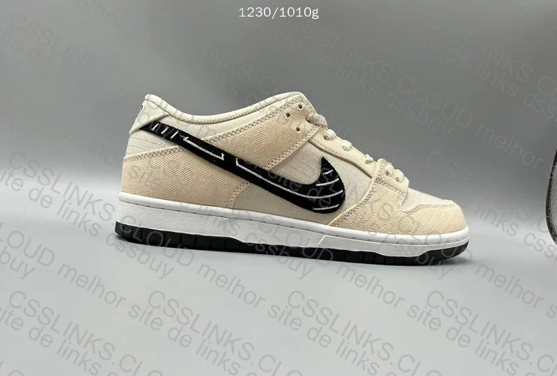 Nike SB Dunk Low 'Albino & Black' 3