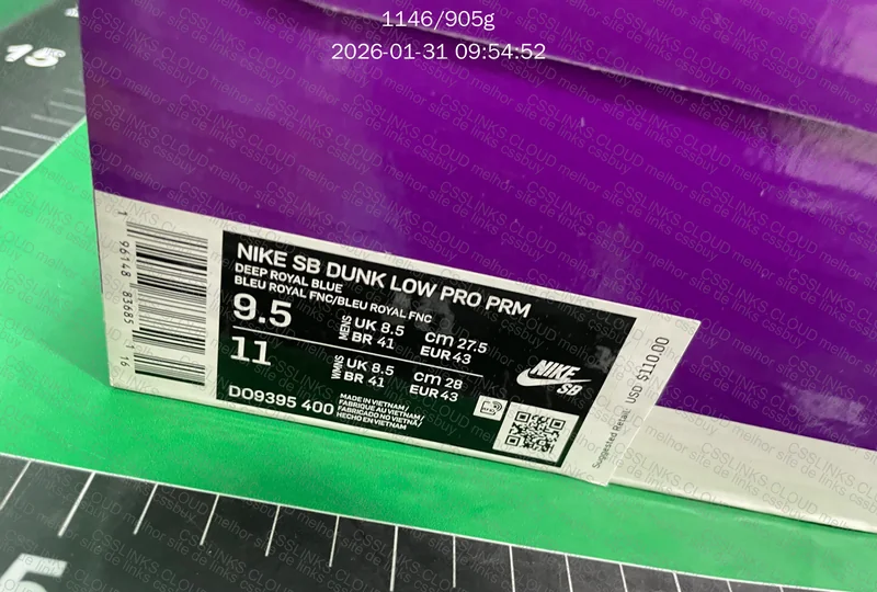 Nike SB Dunk Low Los Angeles Dodgers (DO9395-400) 3