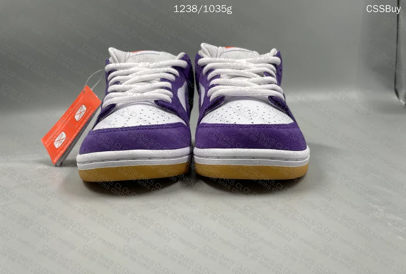 Nike SB Dunk Low Pro ISO 'Orange Label Court Purple' M Batch 3