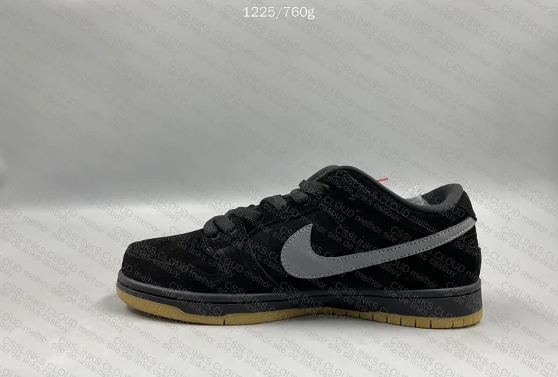 Nike SB Dunk Low Pro Grey Black 5