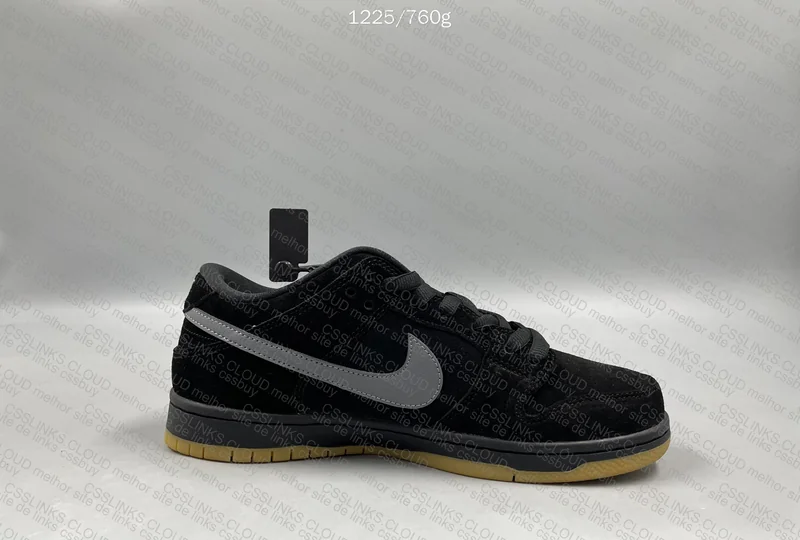 Nike SB Dunk Low Pro Grey Black 7