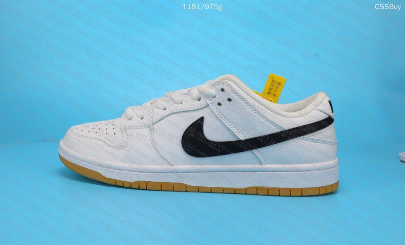 Nike SB Dunk Low Pro "White Gum" H12 9