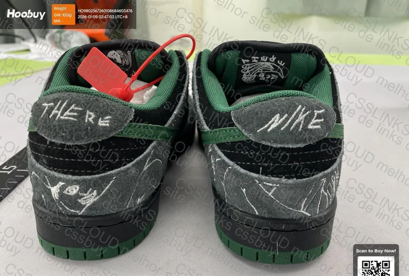 Nike SB Dunk Low Pro x There “Anthracite