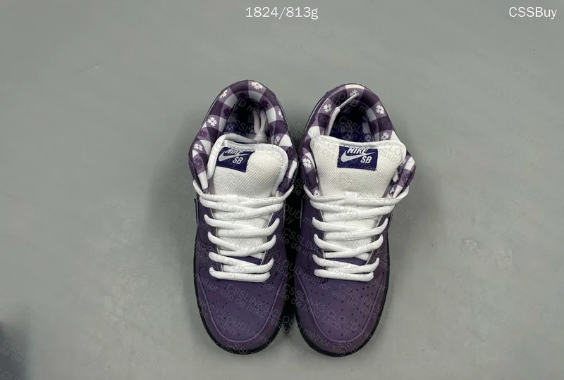 Nike SB Dunk Low Purple Lobster x Concepts