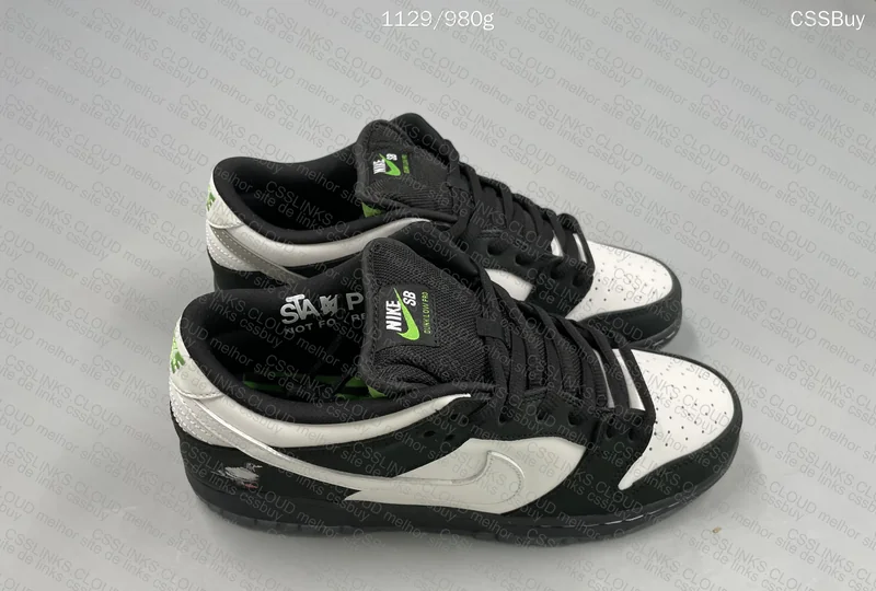 Nike SB Dunk Staple Panda Pigeon M b grade