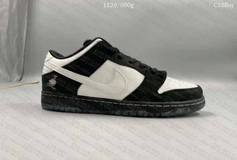 Nike SB Dunk Staple Panda Pigeon M b grade 3