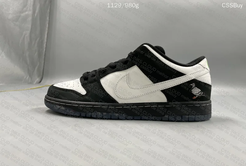 Nike SB Dunk Staple Panda Pigeon M b grade 9