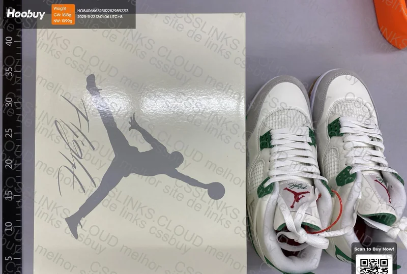 Nike SB x Air Jordan 4 Pine Green 2
