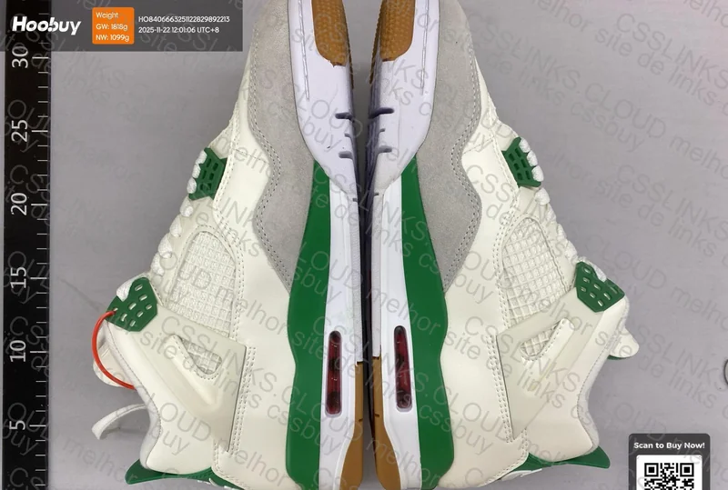 Nike SB x Air Jordan 4 Pine Green 4