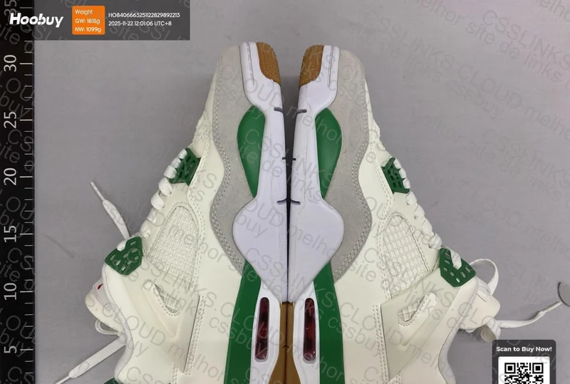 Nike SB x Air Jordan 4 Pine Green 6