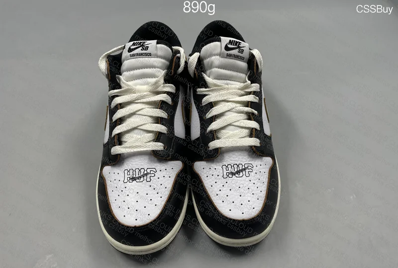 Nike sb x huf dunk low san francisco 3