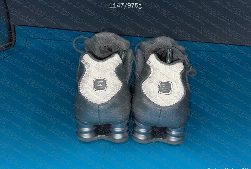 nike shox silver 5