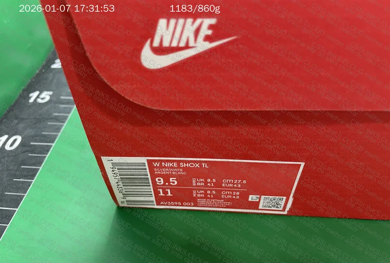 Nike Shox TL Silver 5